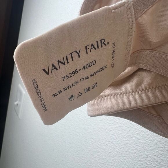 Vanity Fair Women's Perfect T-Shirt Bra, Body Shine Full Coverage 40 DD - Picture 8 of 8